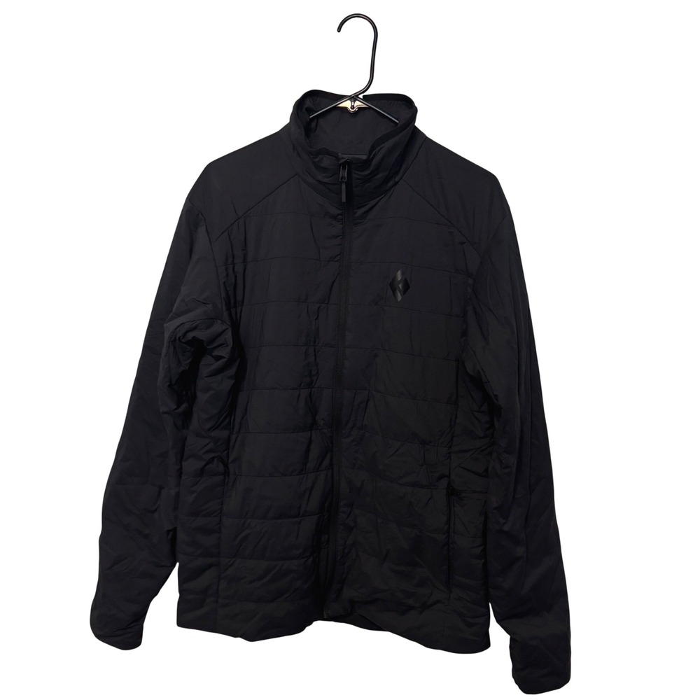 Black Diamond First Light Jacket Mens Medium Black Primaloft Schoeller Insulated